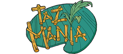 Taz-Mania logo for Sega Genesis